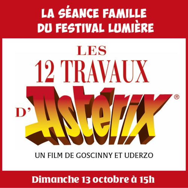 FESTIVAL LUMIERE SEANCE FAMILLE